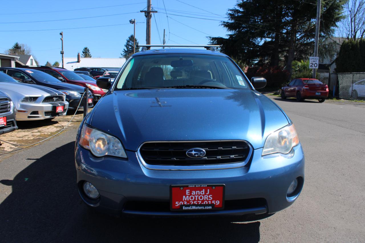 Subaru Legacy Wagon 4dr H4 AT Outback 2007