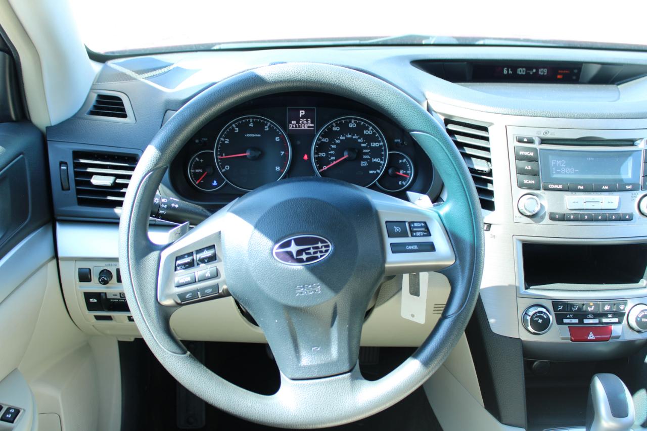 Subaru Outback 4dr Wgn H4 Auto 2.5i 2013