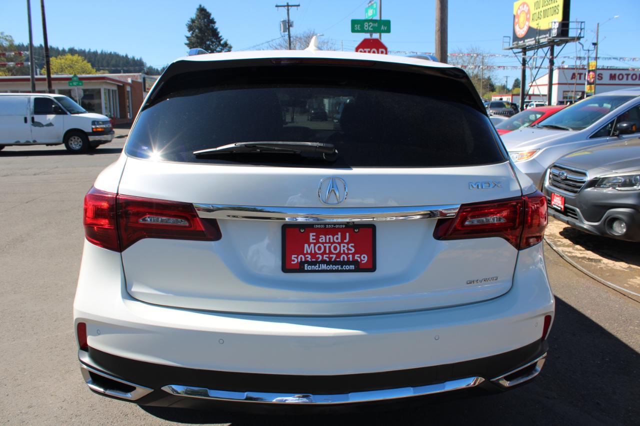 Acura MDX SH-AWD w/Advance Pkg 2018