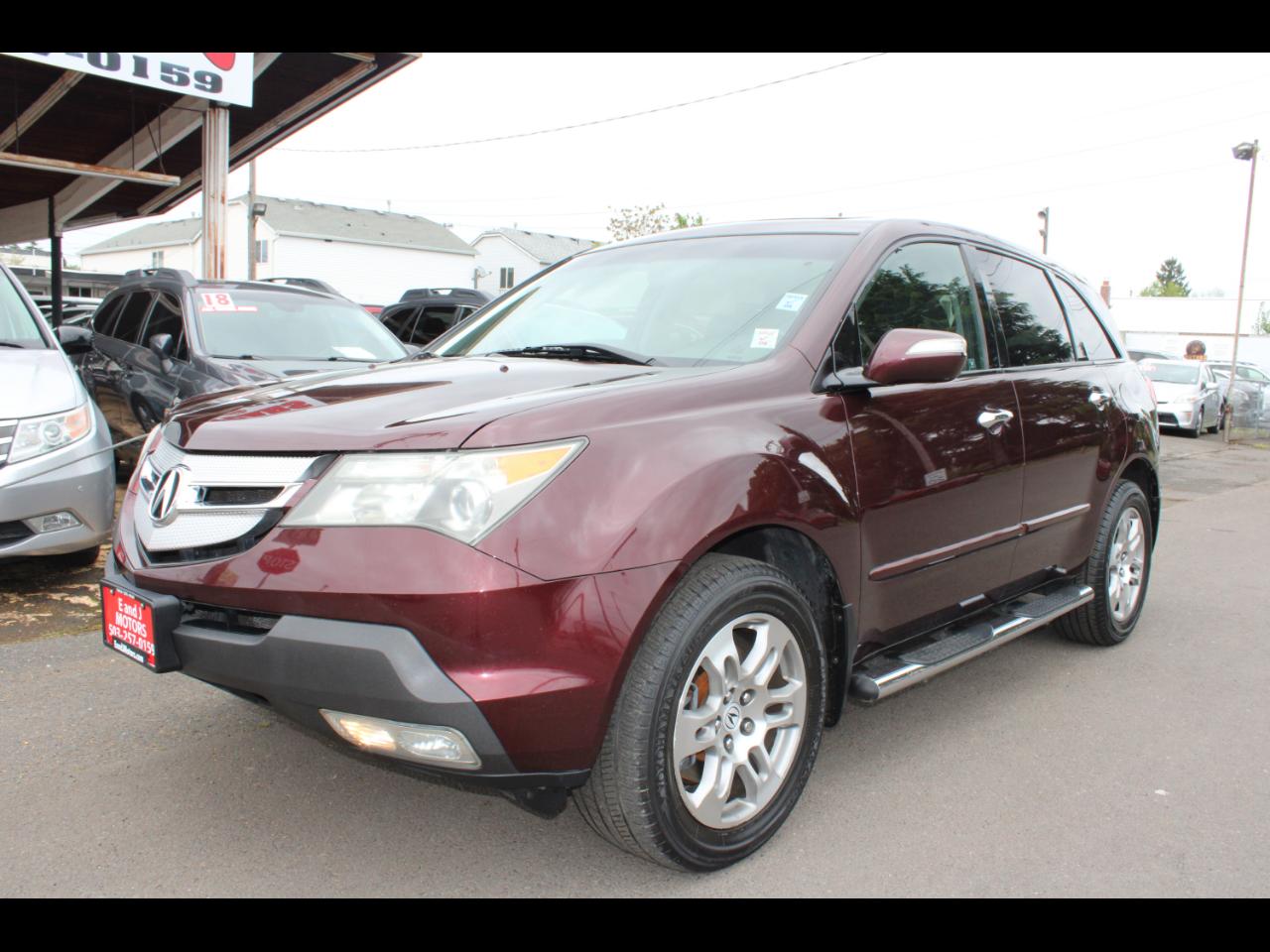 Acura MDX AWD 4dr Tech/Entertainment Pkg 2009