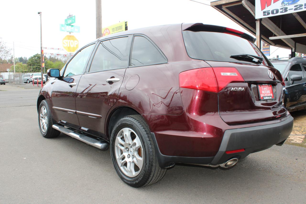 Acura MDX AWD 4dr Tech/Entertainment Pkg 2009