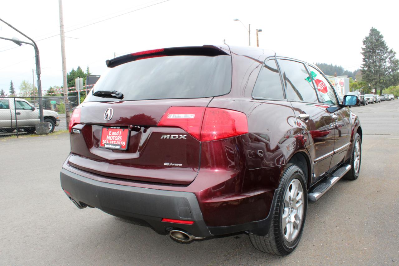 Acura MDX AWD 4dr Tech/Entertainment Pkg 2009