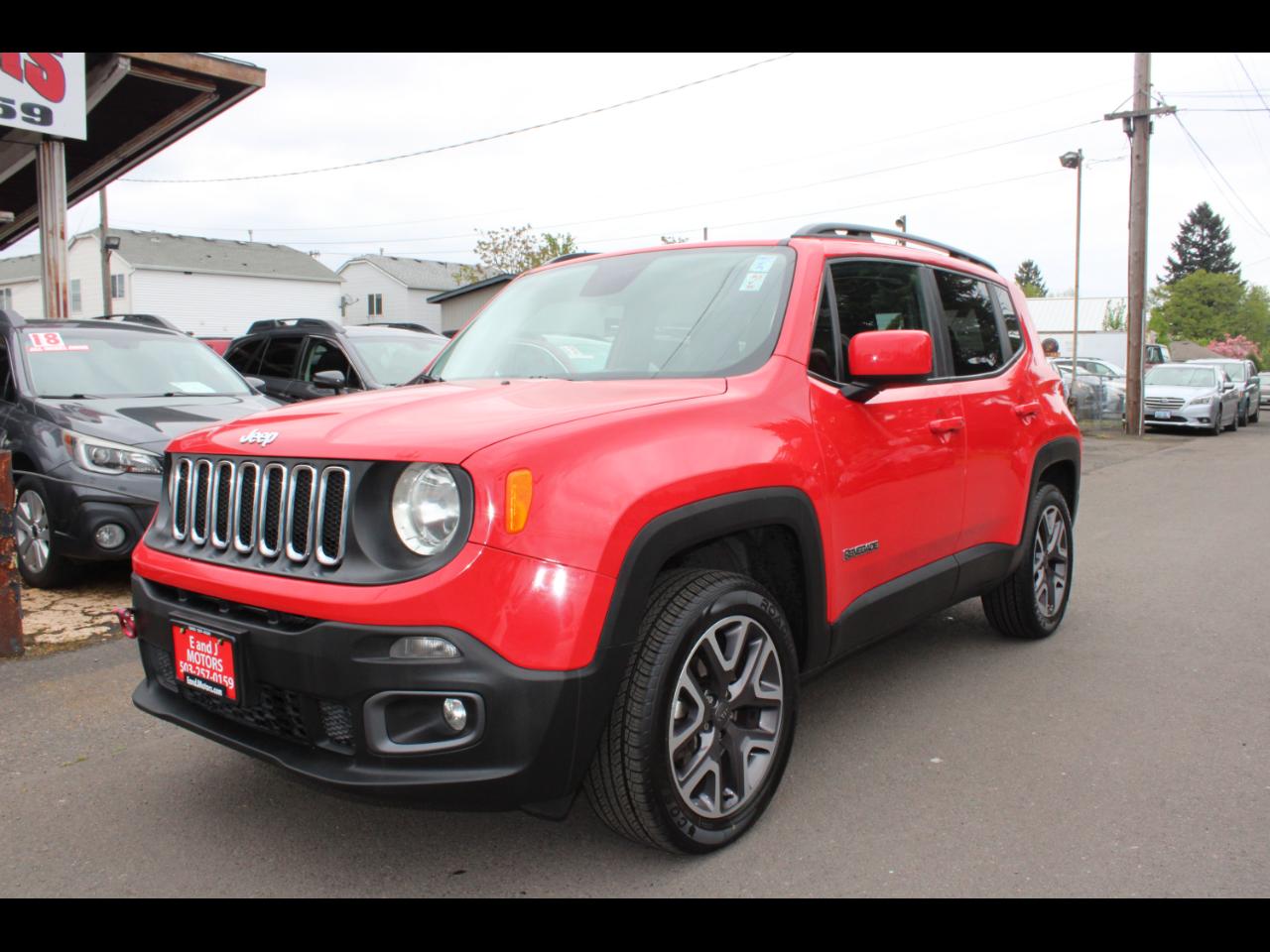 Jeep Renegade Latitude 4D SUV 4WD 2015