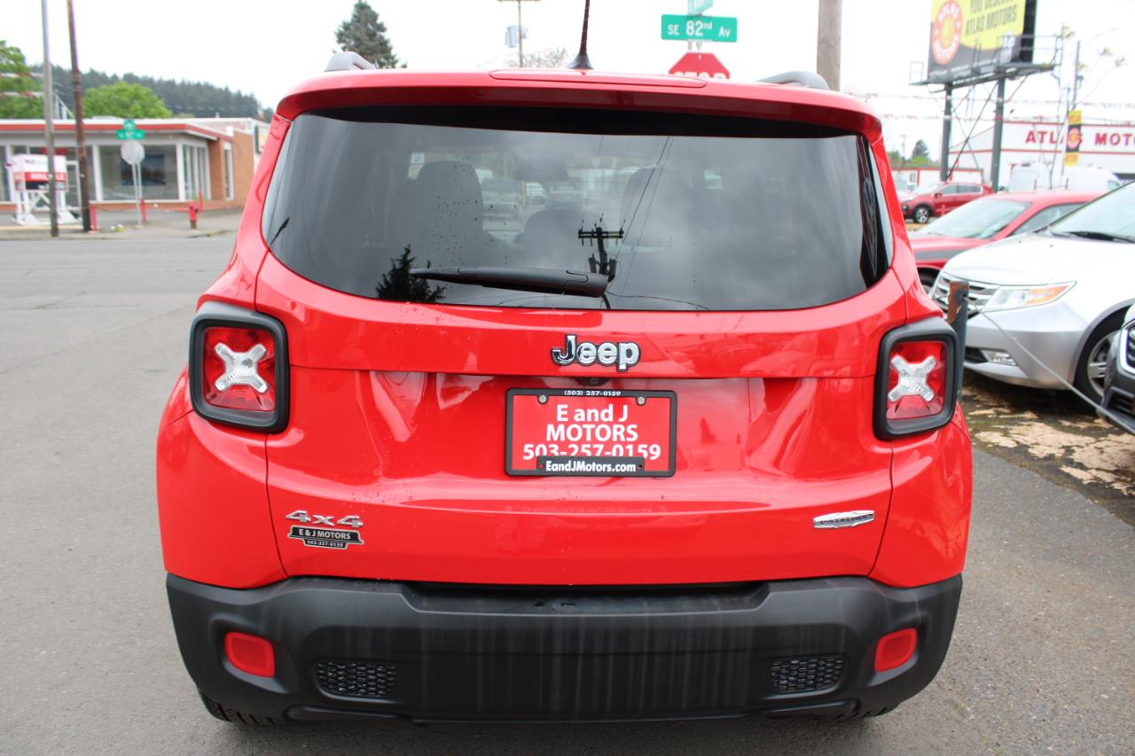 Jeep Renegade Latitude 4D SUV 4WD 2015