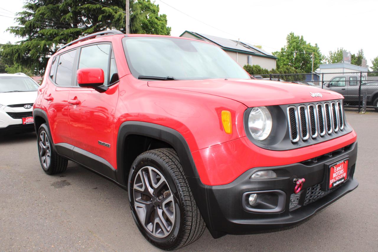 Jeep Renegade Latitude 4D SUV 4WD 2015