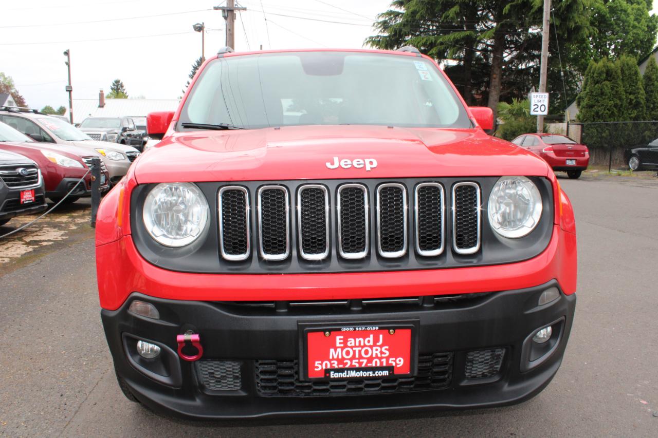 Jeep Renegade Latitude 4D SUV 4WD 2015