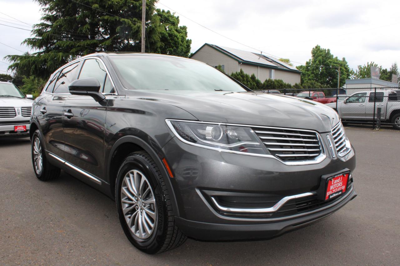 Lincoln MKX Select 4D SUV AWD 2018
