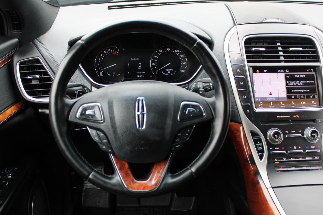 Lincoln MKX Select 4D SUV AWD 2018