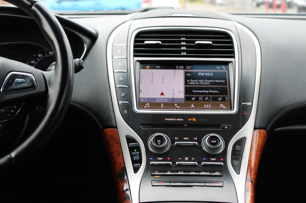 Lincoln MKX Select 4D SUV AWD 2018