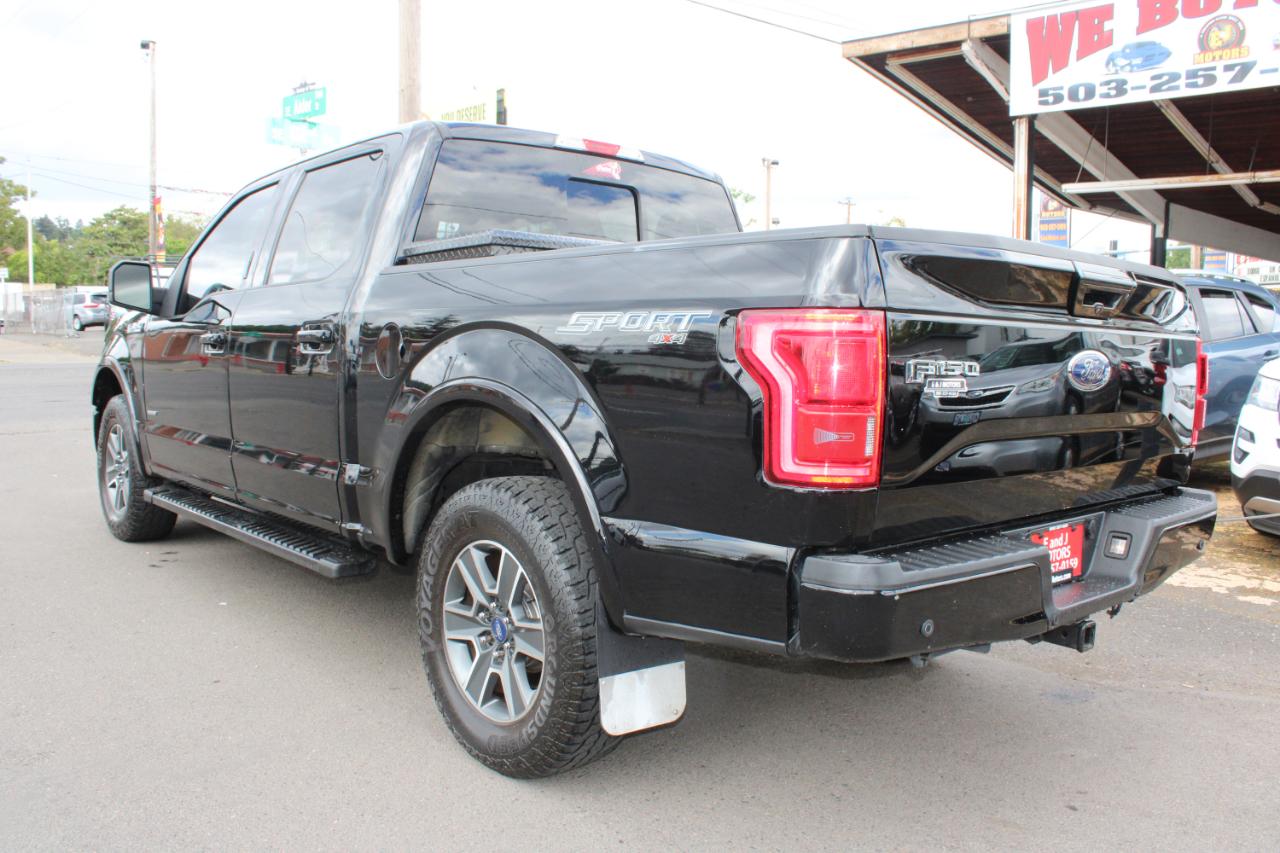 Ford F-150 4WD SuperCrew 139" Lariat 2016