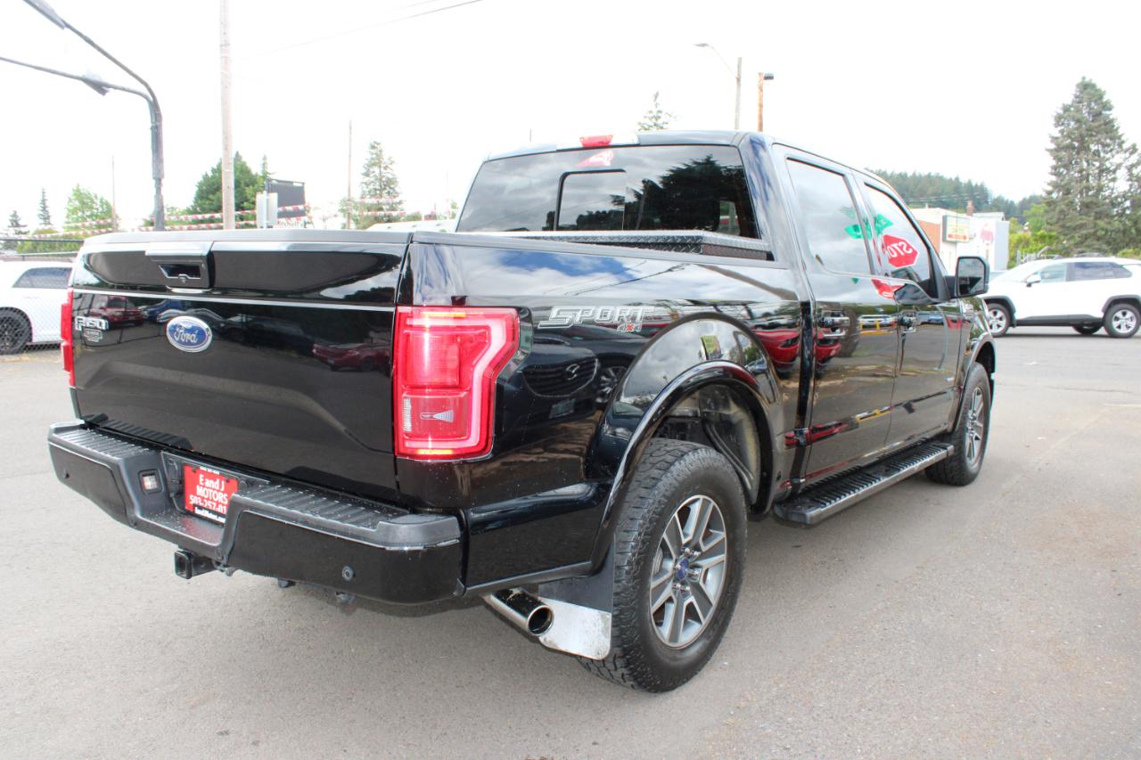 Ford F-150 4WD SuperCrew 139" Lariat 2016