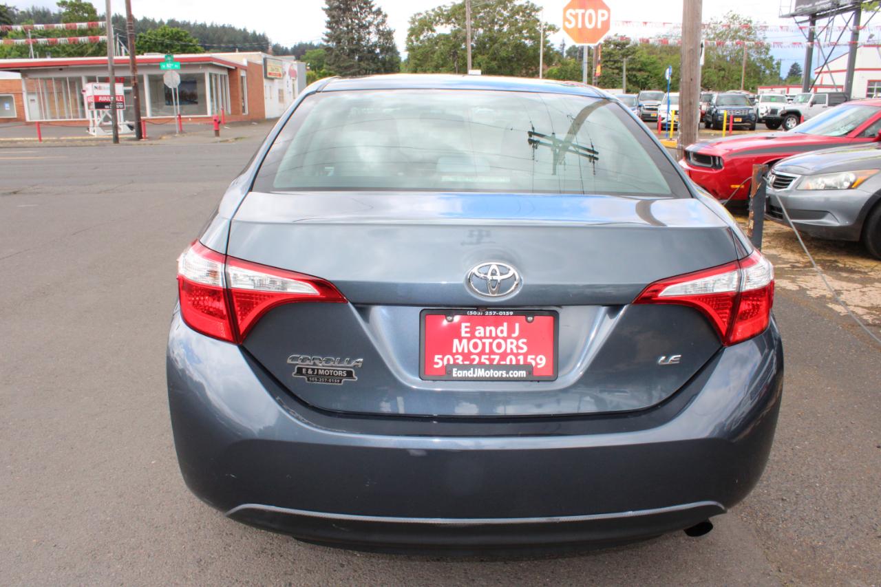 Toyota Corolla 4dr Sdn CVT LE Premium (Natl) 2015