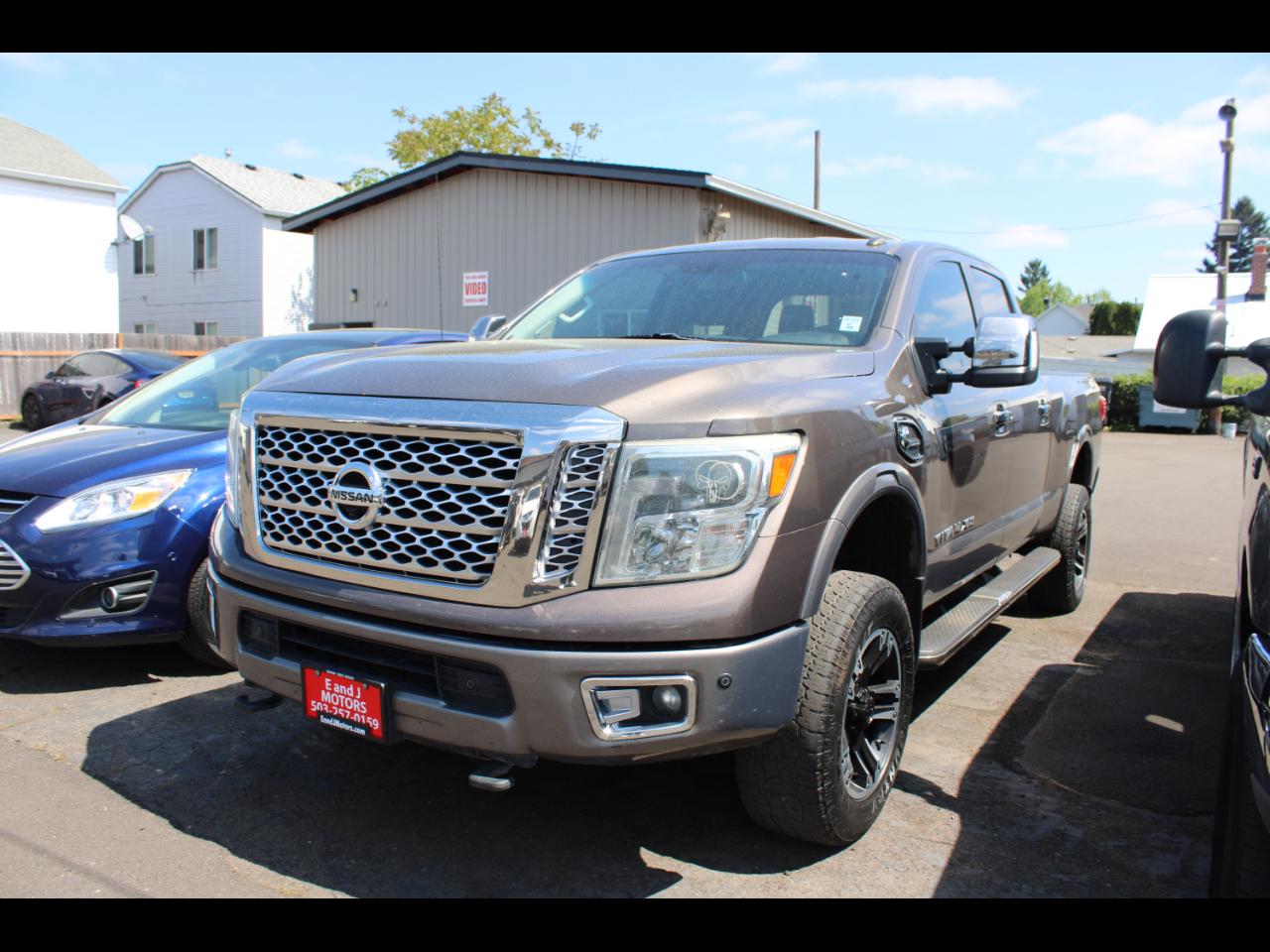 2016 Nissan Titan XD 4WD Crew Cab Platinum Reserve Diesel