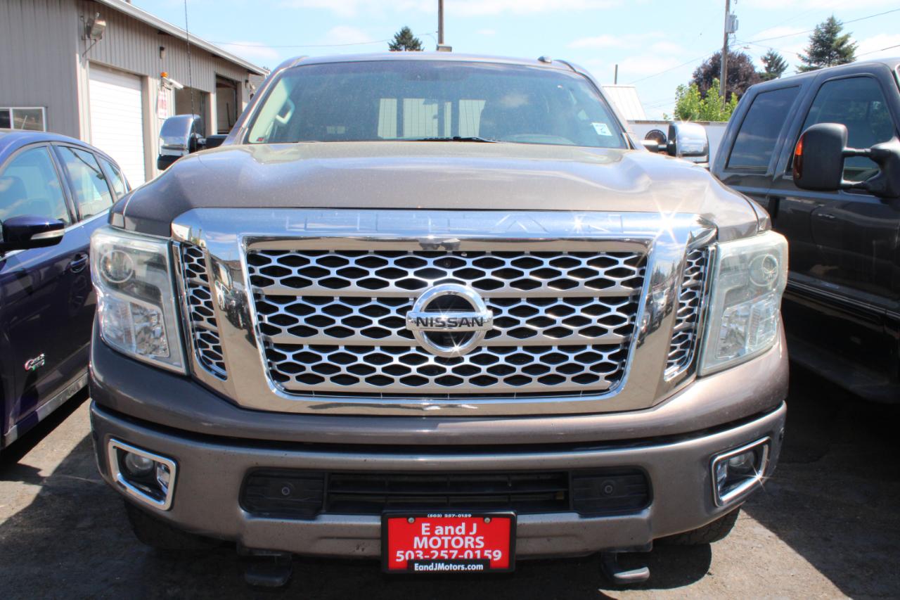 Nissan Titan XD 4WD Crew Cab Platinum Reserve Diesel 2016
