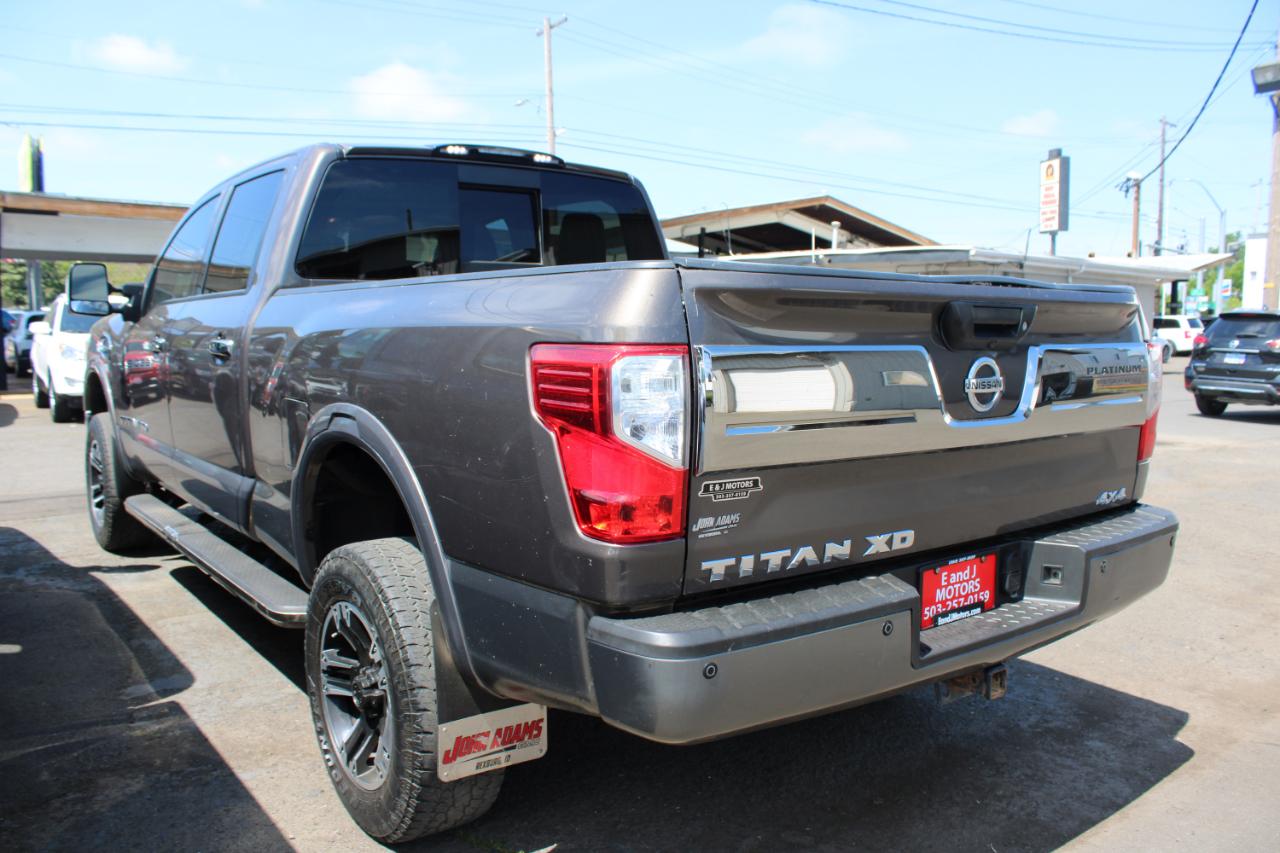 Nissan Titan XD 4WD Crew Cab Platinum Reserve Diesel 2016