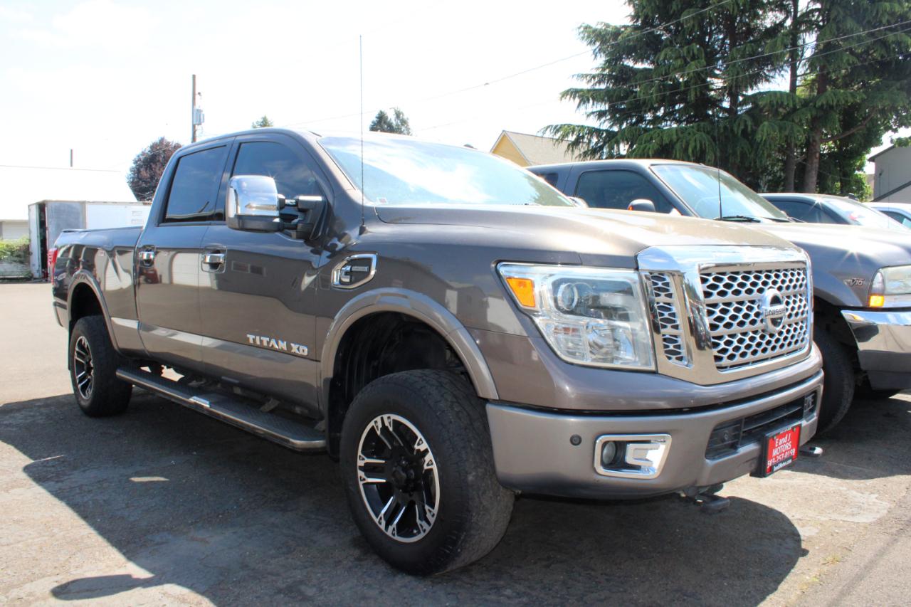 Nissan Titan XD 4WD Crew Cab Platinum Reserve Diesel 2016