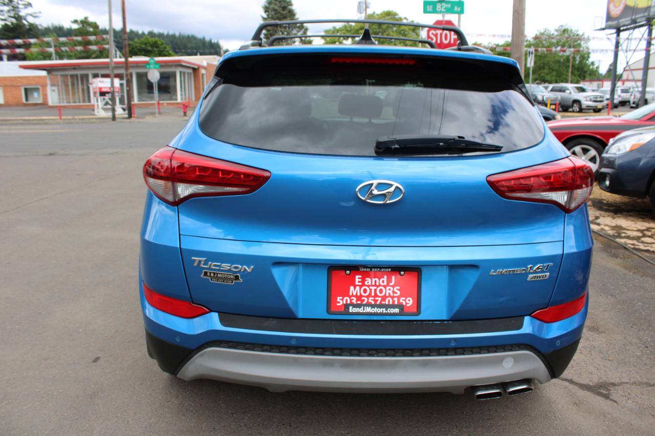 Hyundai Tucson Limited AWD 2017