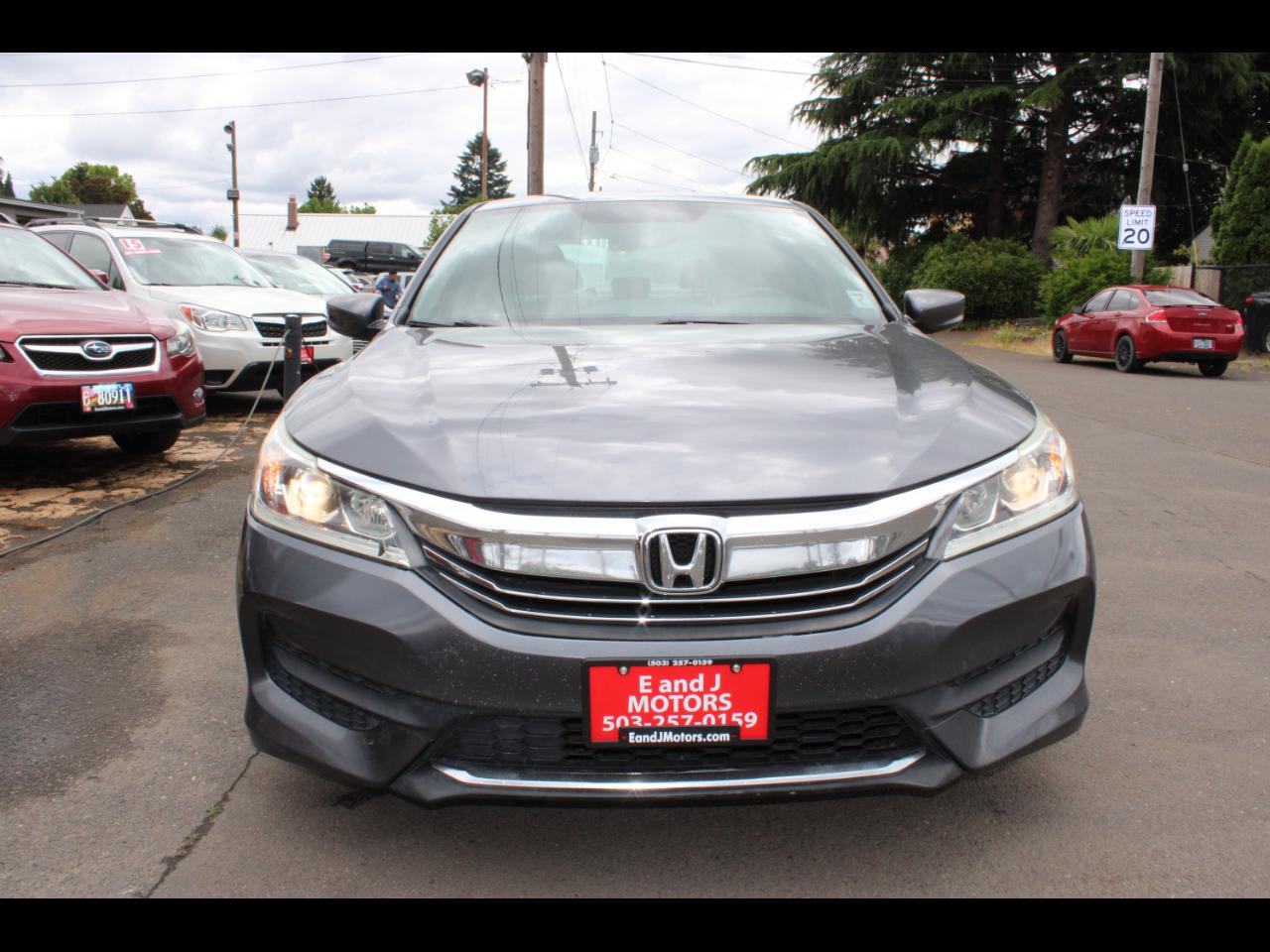Honda Accord Sedan LX CVT 2017