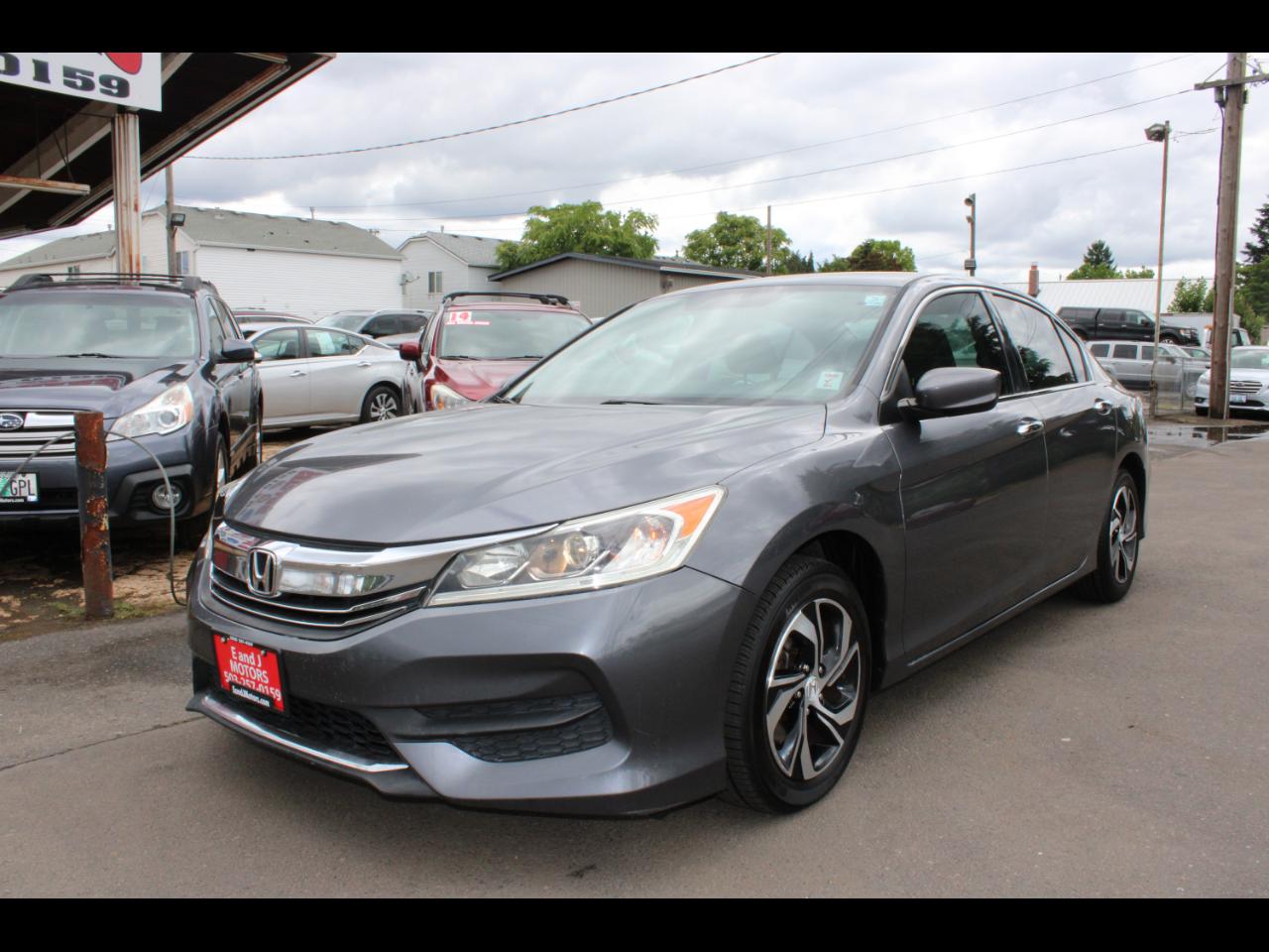 Honda Accord Sedan LX CVT 2017