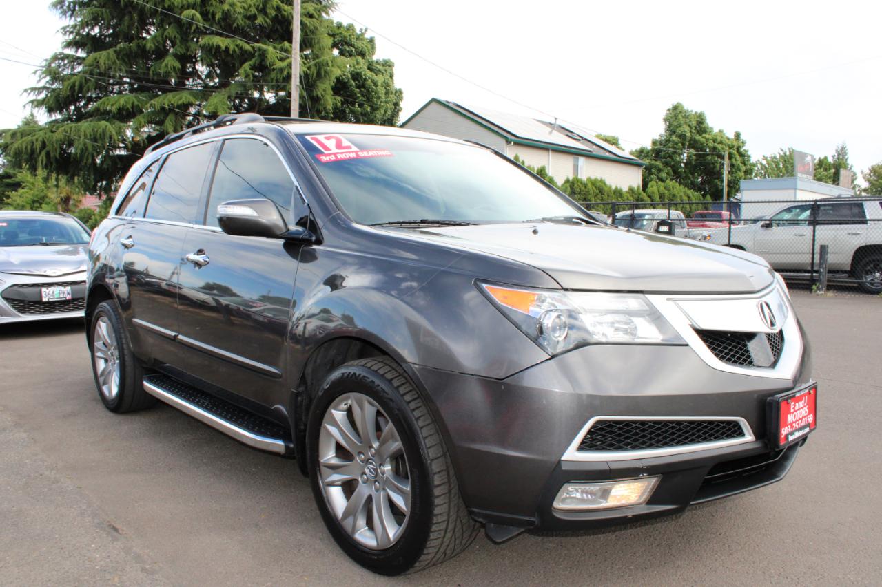 Acura MDX AWD 4dr Advance Pkg 2012