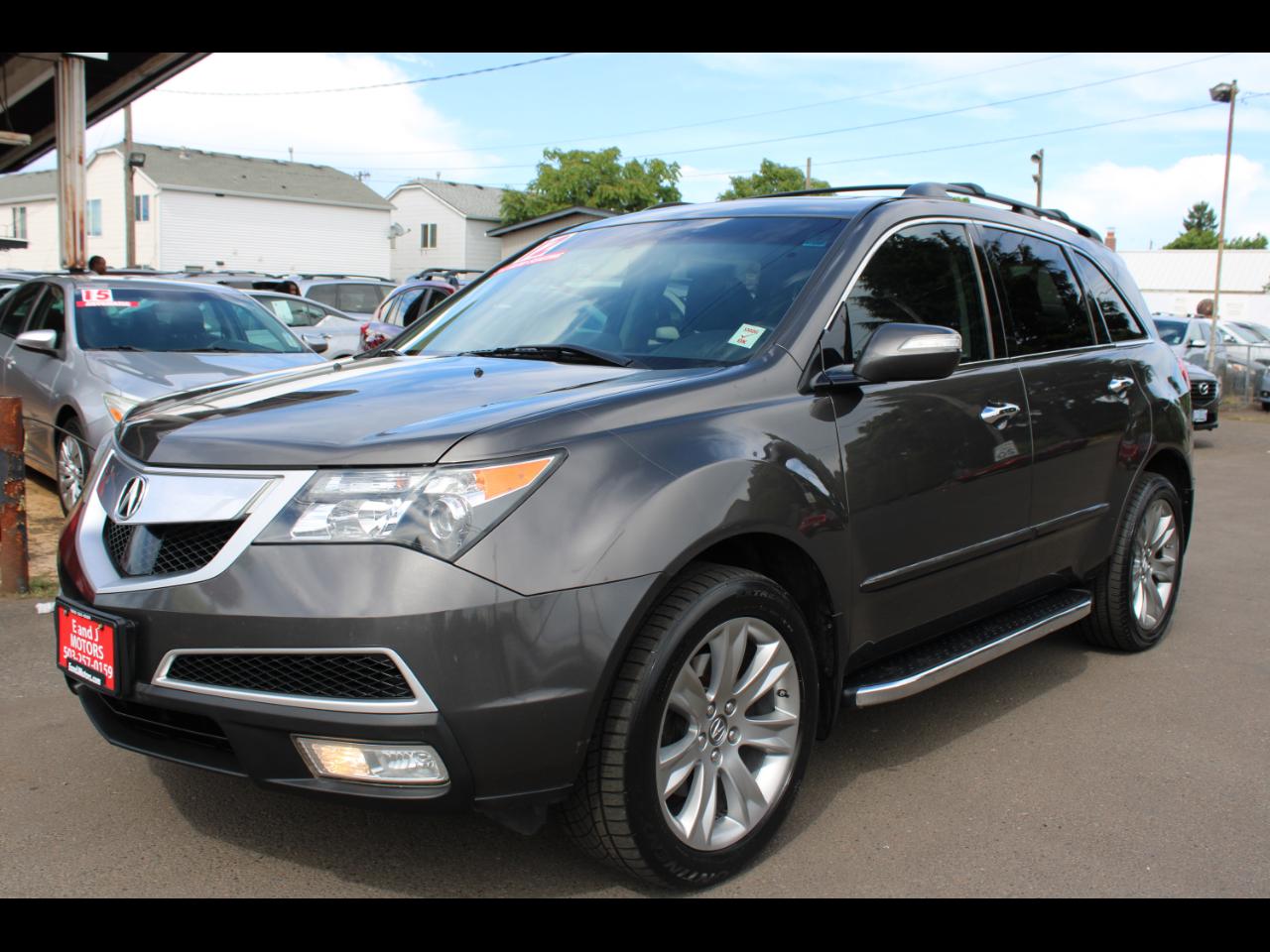 Acura MDX AWD 4dr Advance Pkg 2012