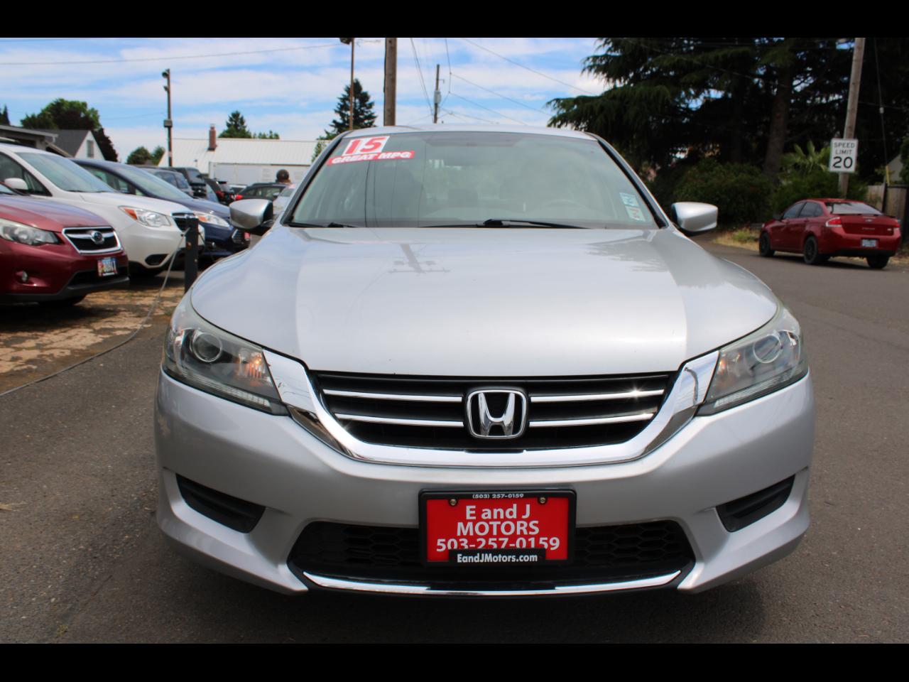 Honda Accord Sedan 4dr I4 CVT LX 2015