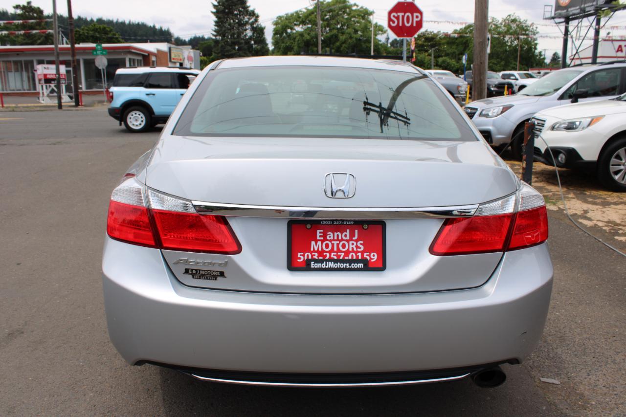 Honda Accord Sedan 4dr I4 CVT LX 2015