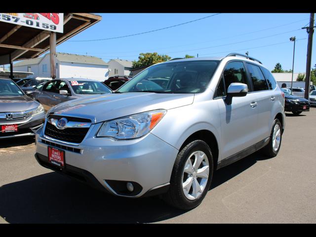 Silver 2014 Subaru Forester SUV / Crossover All-Wheel Drive Automatic