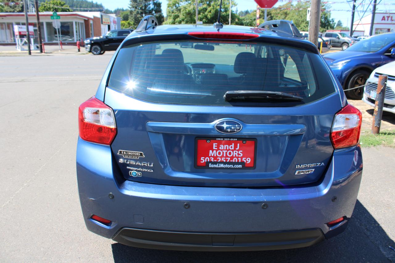 Subaru Impreza Wagon 5dr Auto 2.0i Sport Limited 2012