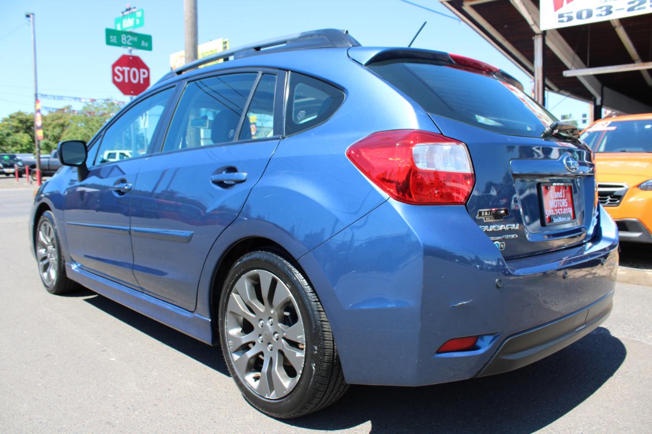 Subaru Impreza Wagon 5dr Auto 2.0i Sport Limited 2012