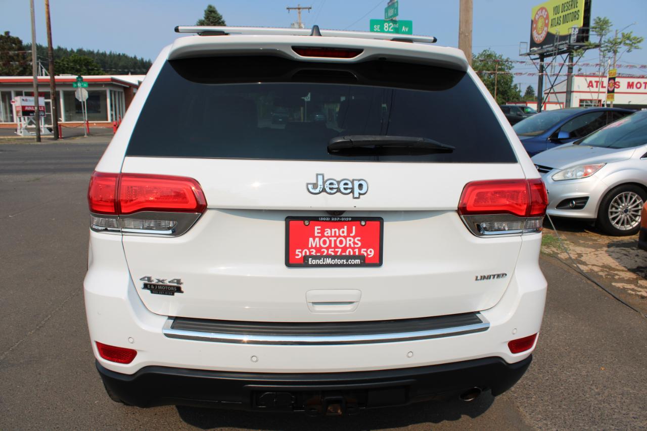 Jeep Grand Cherokee 4WD 4dr Limited 2016