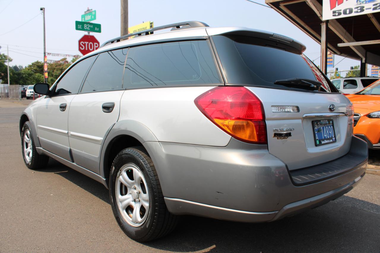 Subaru Legacy Wagon 4dr H4 MT Outback Basic 2007