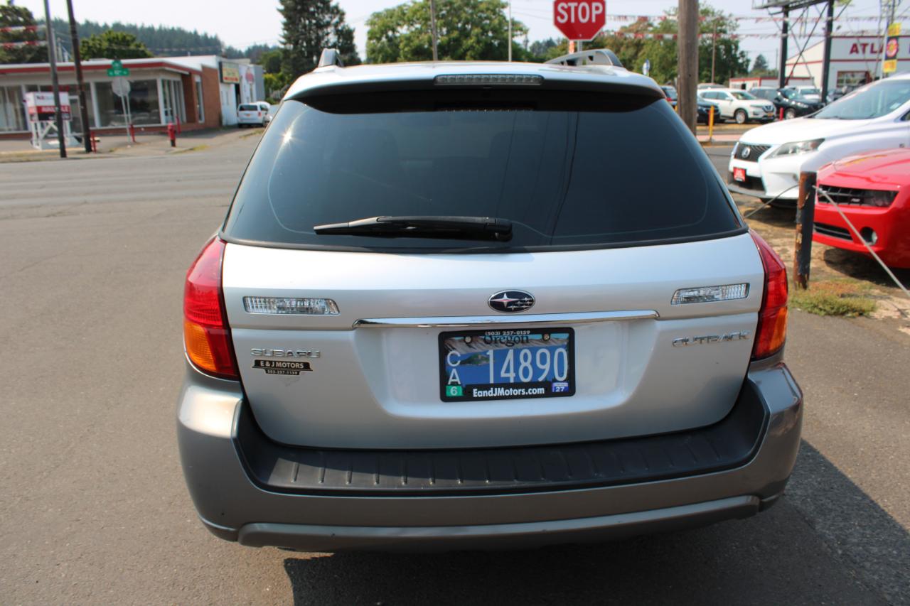Subaru Legacy Wagon 4dr H4 MT Outback Basic 2007
