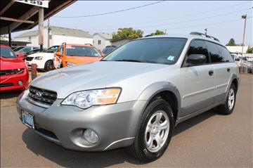 2007 Subaru Legacy Wagon 4dr H4 MT Outback Basic