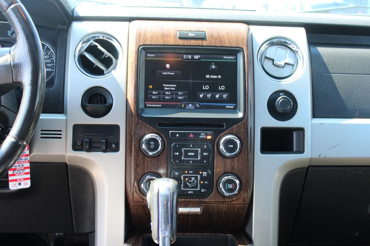 Ford F-150 2WD SuperCab 145" Lariat 2014