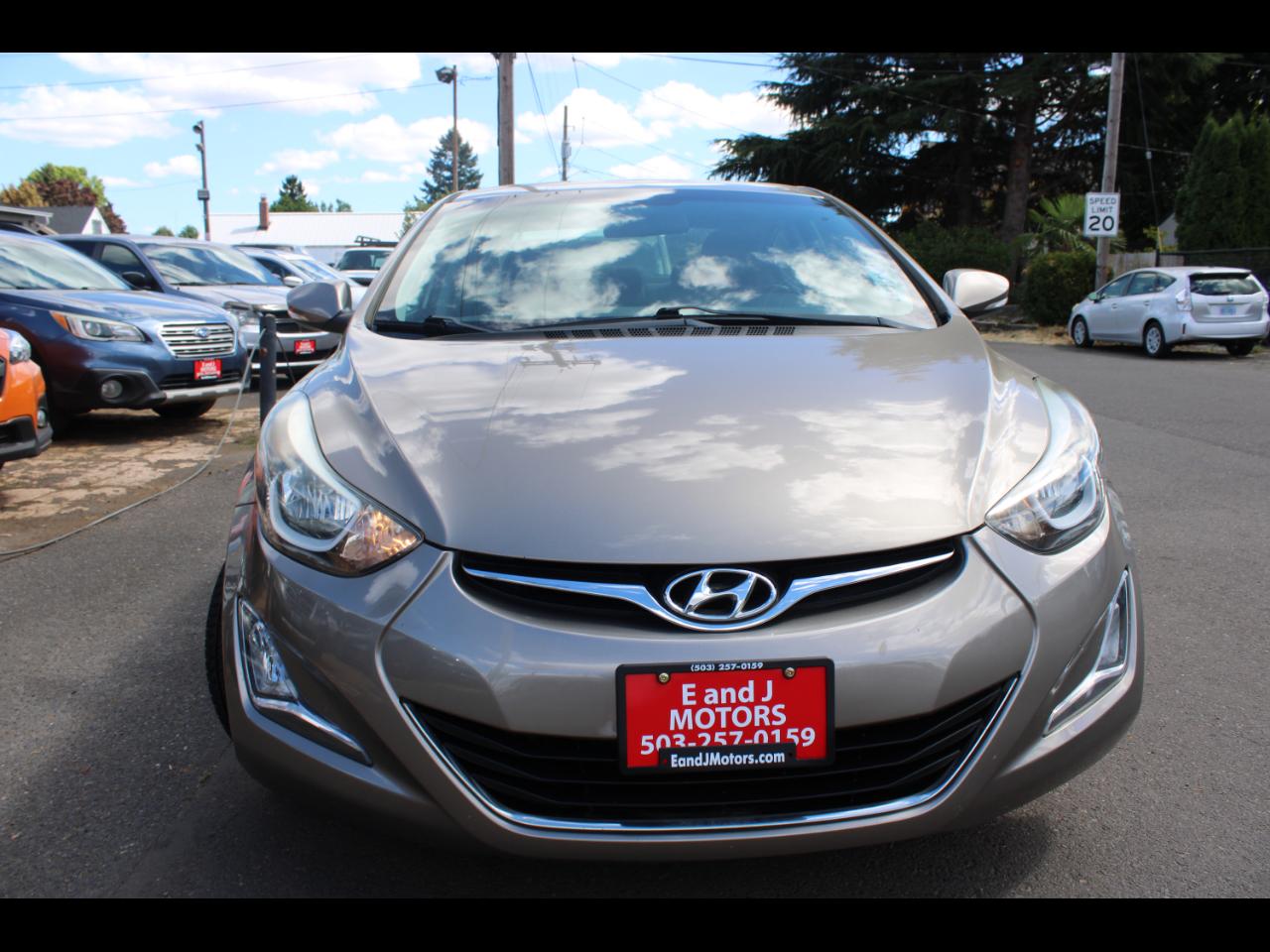 Hyundai Elantra 4dr Sdn Auto Value Edition (Alabama Plant) 2016