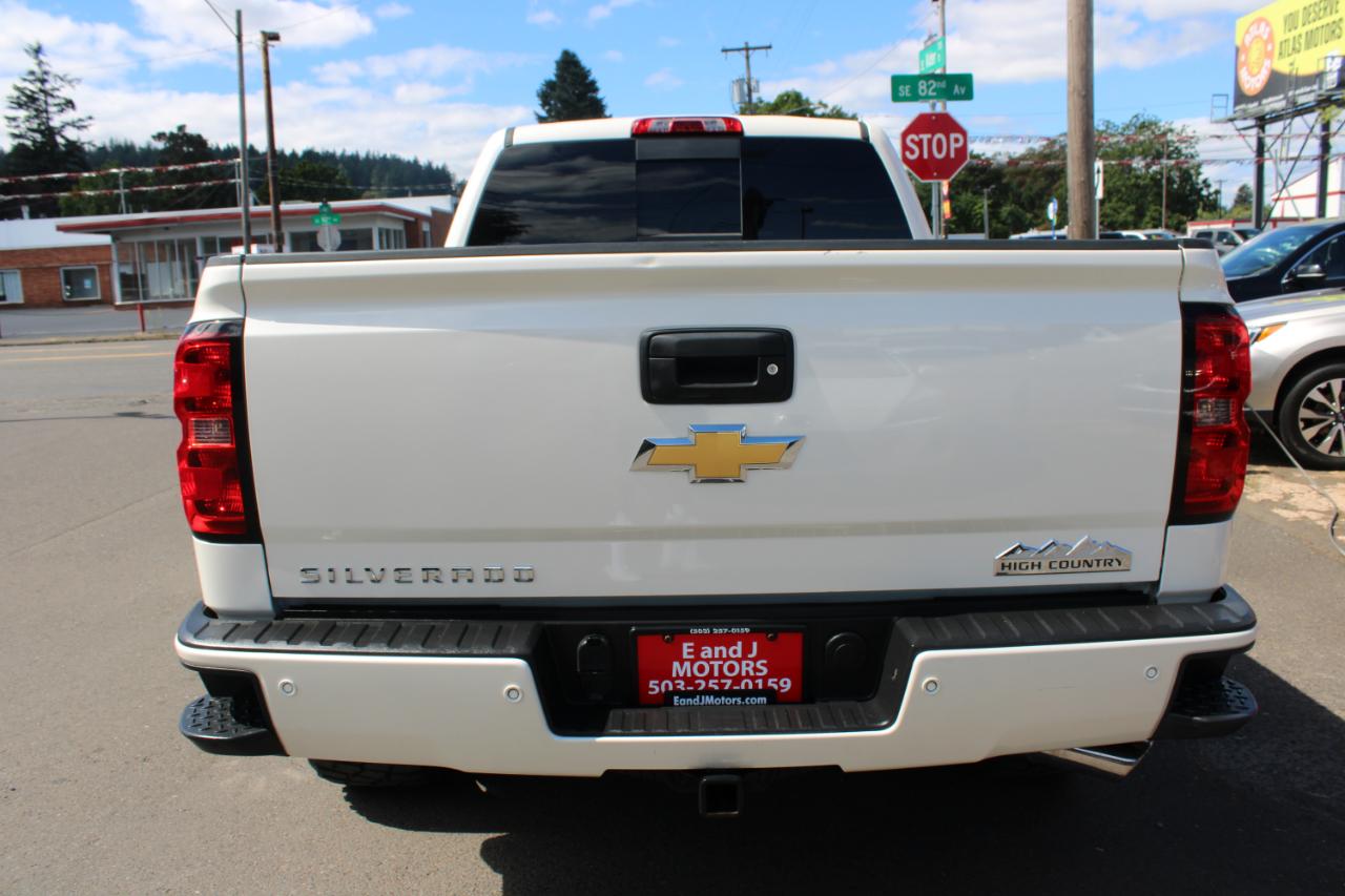 Chevrolet Silverado 1500 4WD Crew Cab 153.0" High Country 2014