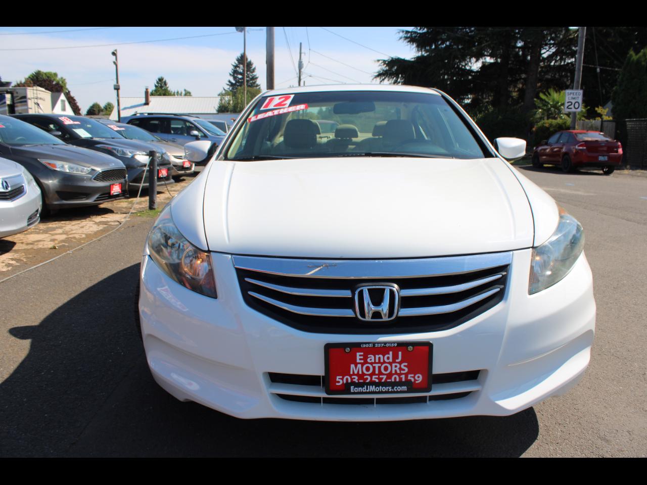 Honda Accord Sdn 4dr I4 Auto EX-L 2012