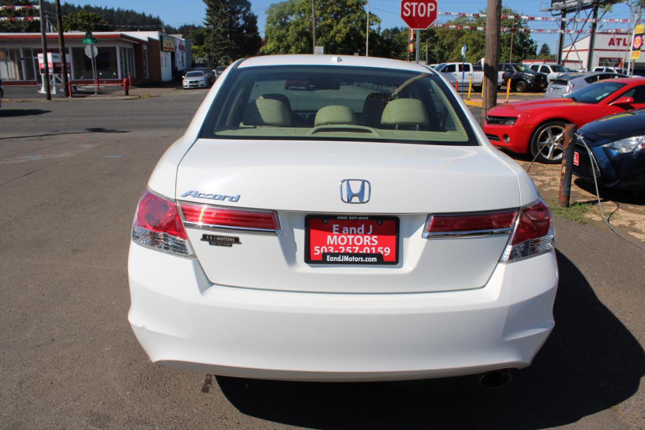 Honda Accord Sdn 4dr I4 Auto EX-L 2012