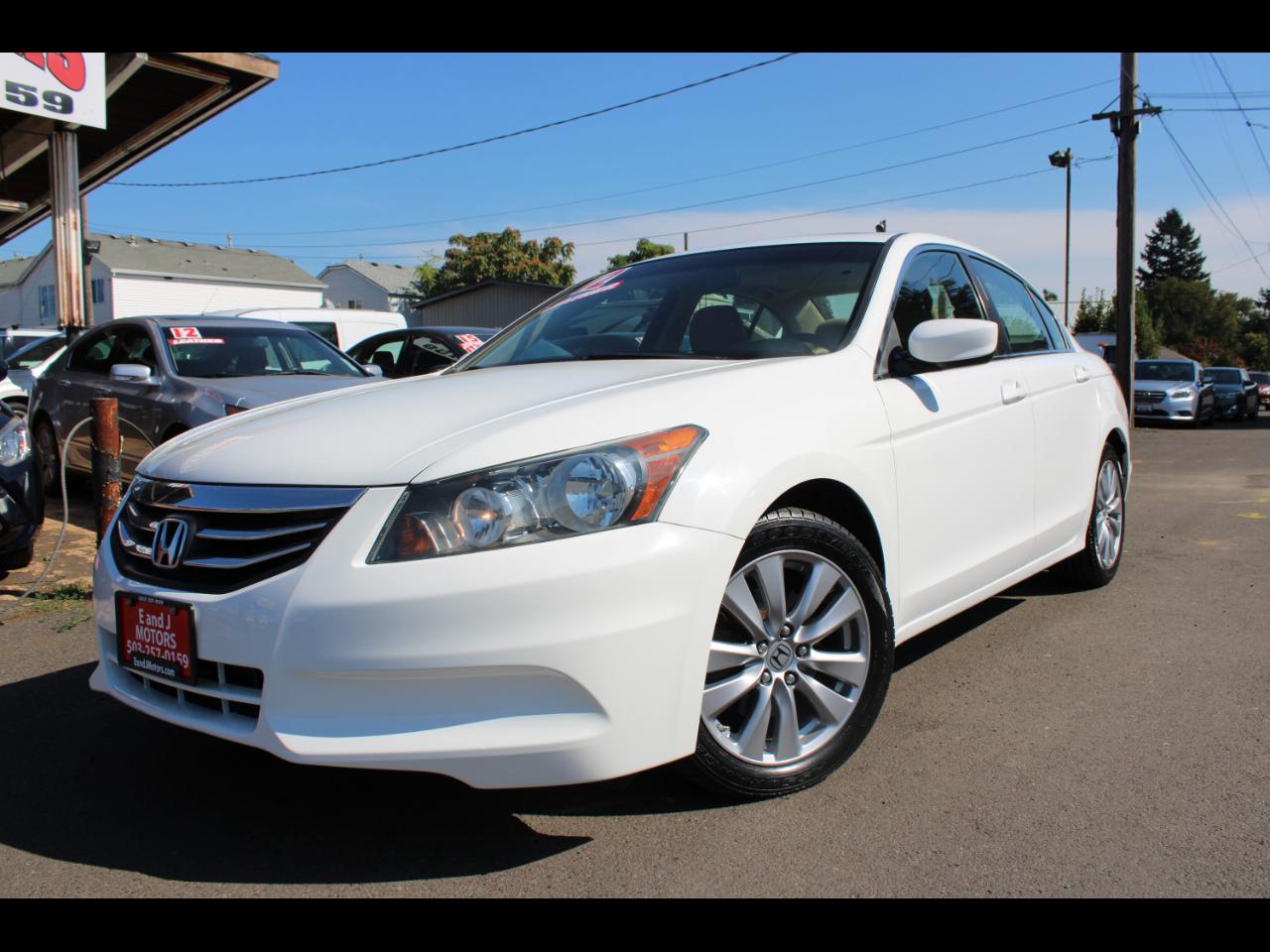 Honda Accord Sdn 4dr I4 Auto EX-L 2012