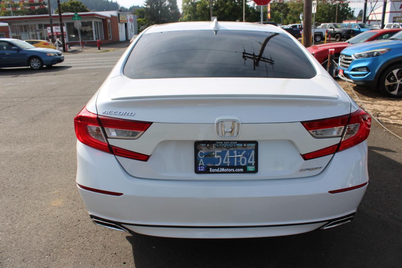 Honda Accord Sedan Sport 1.5T CVT 2018