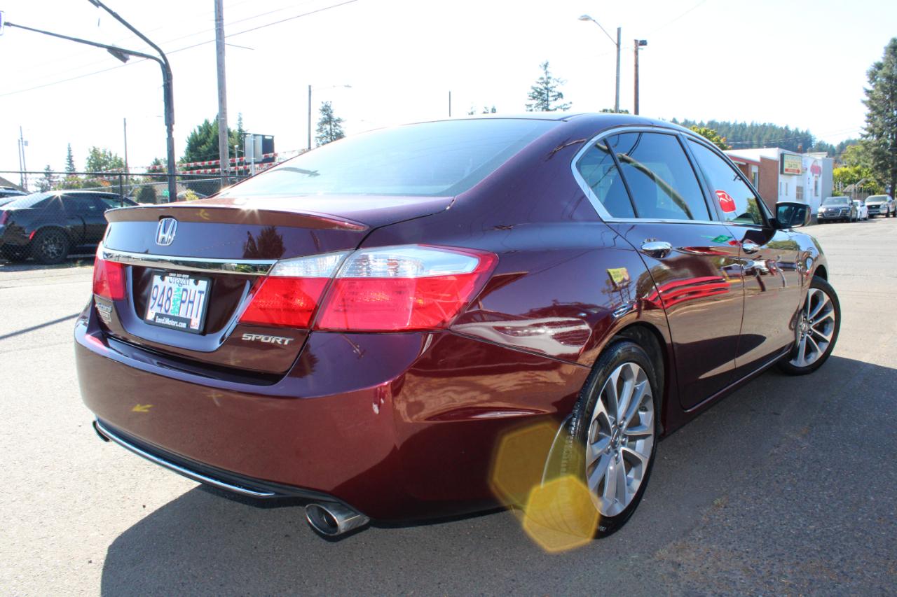 Honda Accord Sedan 4dr I4 CVT Sport 2014