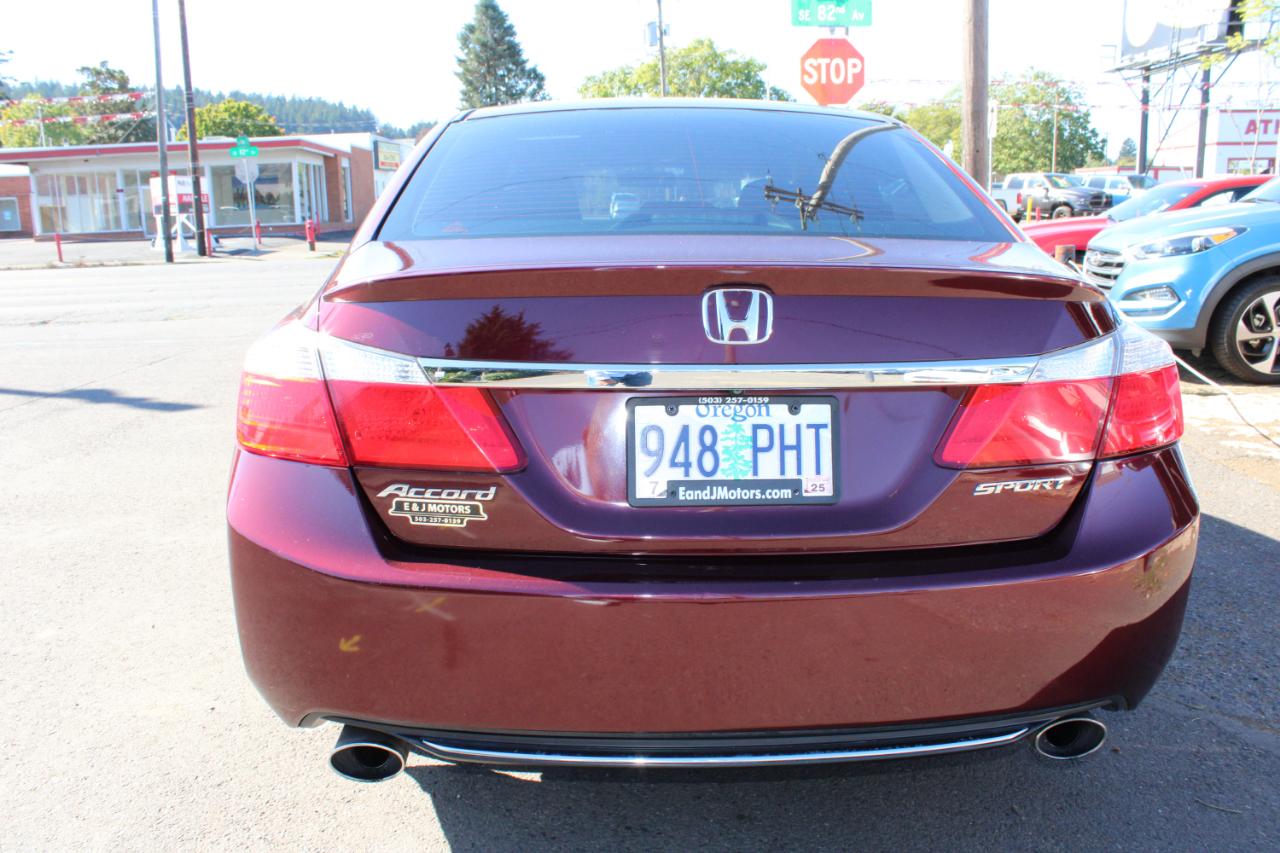 Honda Accord Sedan 4dr I4 CVT Sport 2014