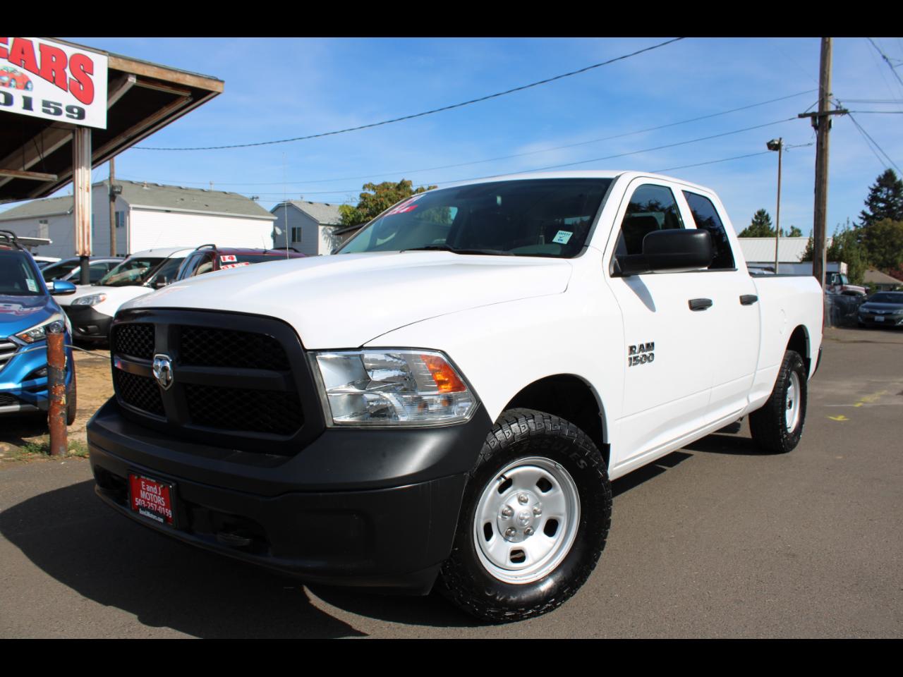 2016 RAM 1500 4WD Quad Cab 140.5" Tradesman
