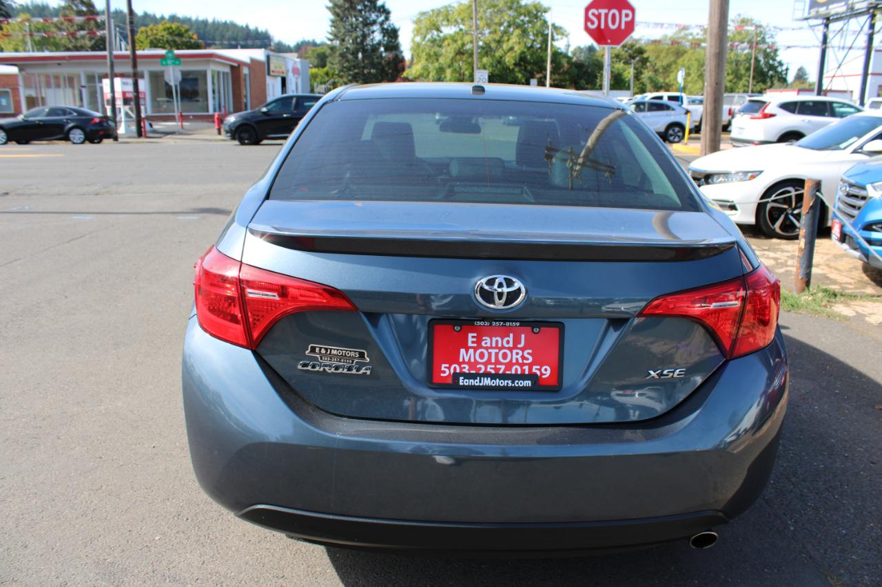 Toyota Corolla XSE 4D Sedan 2017