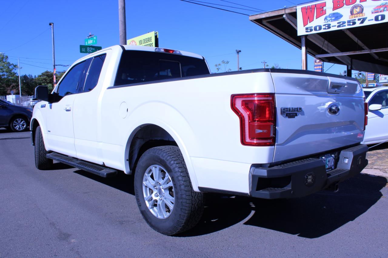 Ford F-150 4WD SuperCab 145" Lariat 2016