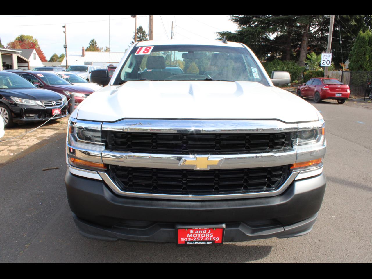Chevrolet Silverado 1500 2WD Reg Cab 133.0" Work Truck 2018