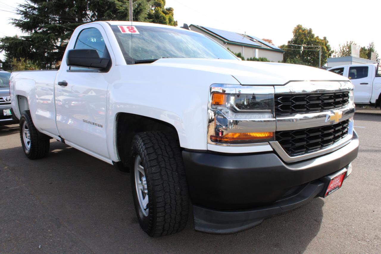 Chevrolet Silverado 1500 2WD Reg Cab 133.0" Work Truck 2018