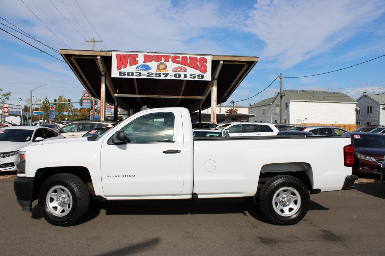 Chevrolet Silverado 1500 2WD Reg Cab 133.0" Work Truck 2018