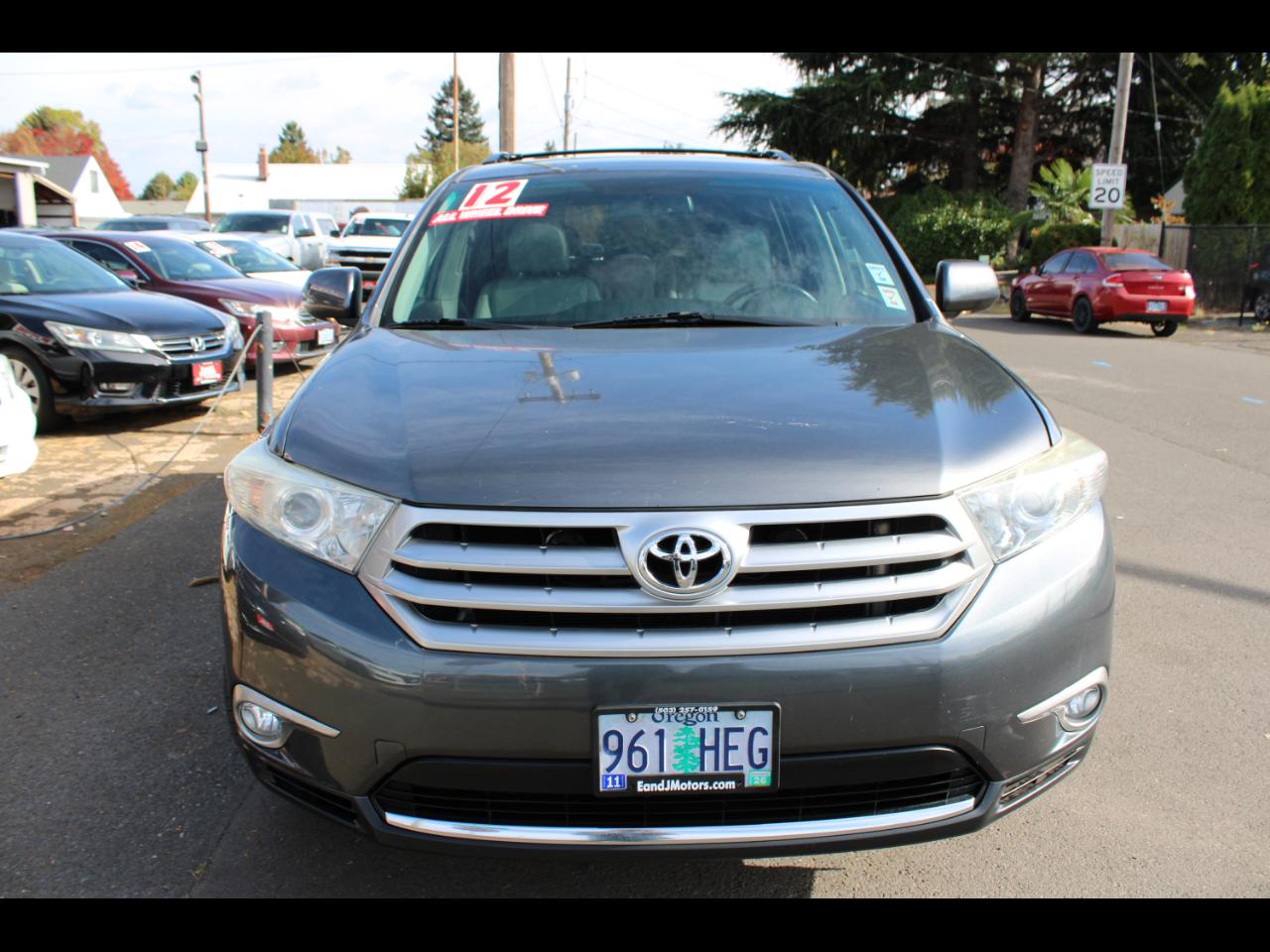Toyota Highlander 4WD 4dr V6 Limited (Natl) 2012